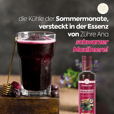 Produktbild von Zühre Ana | Schwarzer Maulbeerextrakt 670g