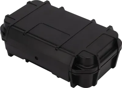 Produktbild von Wasserdichtes Hartentwurfsbekämpfungskoffer -Instrumentenbox ABS Kunststoff -Aufbewahrungswerkzeugkasten für CampingDouble Box im Freien, schwarz