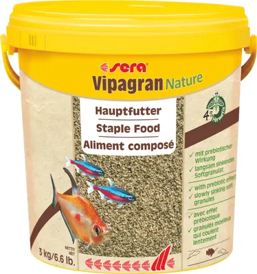 Produktbild von sera Vipagran Nature 10 l (3 kg)