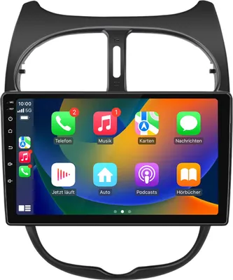 Immagine prodotto di Autoradio Android da 9'' con 64 GB per Renault Megane 2 (2002-2009) con CarPlay, Android Auto, navigatore e Bluetooth