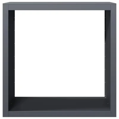 Produktbild von Brennholzregal - Kaminholzständer - Stahl - Holzlager für innen und außen - 100x40x100 cm - Armeegrün