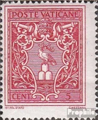 Produktbild von Briefmarken Vatikanstadt 1940 Mi 84 postfrisch Pabst Pius XII.