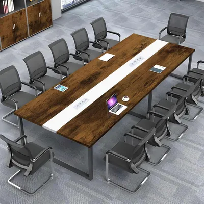 Obrázek produktu pro Konferenční stůl s kabelovým vedením, rozměry 460 x 100 x 74 cm