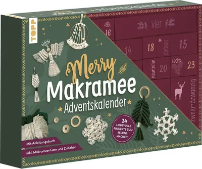 Obrázok produktu pre Adventný kalendár Veselé macramé