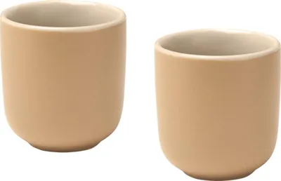 Immagine prodotto di Seasons - Tazza per espresso, in ceramica (confezione da 2) PF4799 (taglia unica) (farina d'avena)