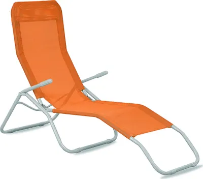 Produktbild von Aga Garten-Liegestuhl SIESTA Orange