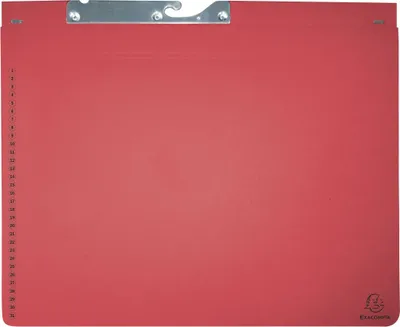 Produktbild von Exacompta 25x Pendelhefter mit 2 Abheftvorrichtungen, 275x318mm, Rot, 353203B