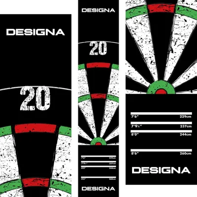 Obrázek produktu pro Dart Mat - Koberec k terči - Dartboard 20