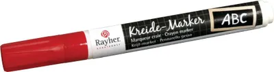 Produktbild von rayher Hobby Kreide-Marker feuerrot