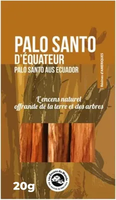 Zdjęcie produktu dla Drewniane patyczki do palenia Palo Santo 20 g
