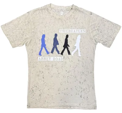 Obrázek produktu pro The Beatles Abbey Road Colours (Wash Collection) Grey XL Tričko