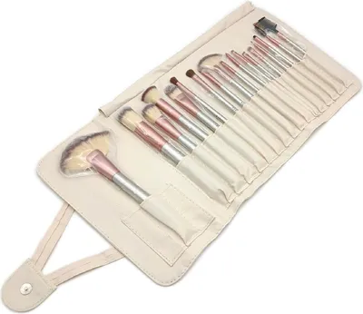 Produktbild von Portentum Make Up Pinsel Set Kosmetik 18 Teile Professionell für präzises Auftragen