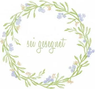 Produktbild von Servietten 33x33 cm - Mia: Sei gesegnet