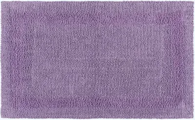 Produktbild von HOMESCAPES XXL-Badematte flieder 70x120 cm aus 100% Baumwolle