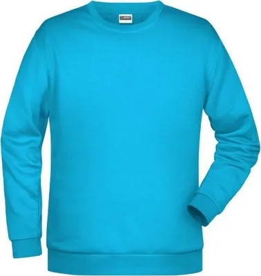 Produktbild von Klassisches Rundhals Sweatshirt für Herren turquoise, Gr. 5XL