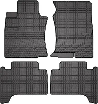 Obrázek produktu pro 2009-2023 Toyota Land Cruiser Prado J150 Podlahové rohože gumové černé 4 ks