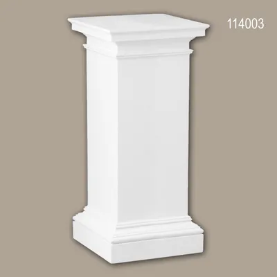 Produktbild von PROFHOME 114003 Vollsäulen Postament Säule Zierelement dekoratives Element