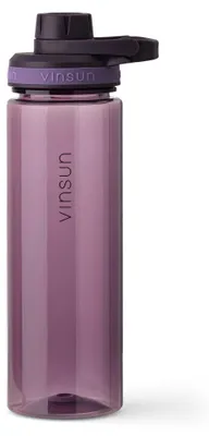 Trinkflasche 750ml Sport Flasche Wasser BPA frei Kohlensäure geeignet Vinsun