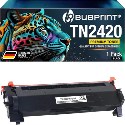 Image de Cartouche de toner Bubprint compatible avec Brother TN-2420 TN2420