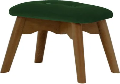 Image de Repose-pied Ducan Mini Velvet-Kronos 14-Chêne foncé