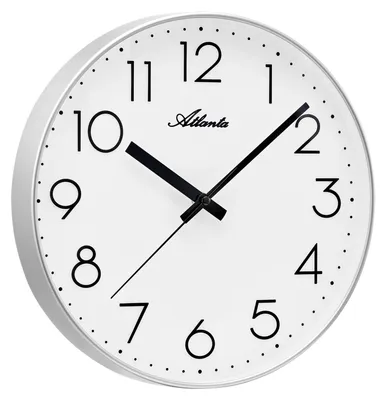 Obrázek produktu pro moderní nástěnné hodiny průměr: 30 cm - Atlanta model: 4529/19