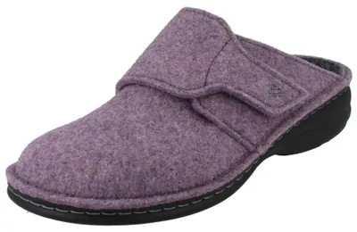 Produktbild von FINN COMFORT Goms Damen Hausschuhe Clog violett Wollfilz - Größe: 37
