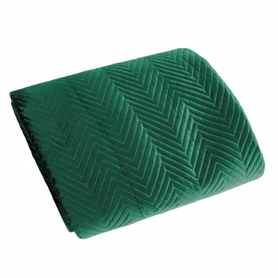 Produktbild von Eurofirany SOFIA Tagesdecke 70x160 cm dunkelgrün Klassisch Design