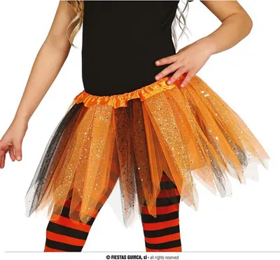 Obrázek produktu pro Funny tutu sukně dýně oranžovočerná