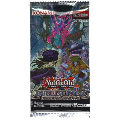 Obrázek produktu pro Duelist Pack - Dimensional Guardians - 1 booster ANGLIČTINA - 1. vydání
