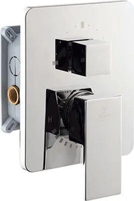 Produktbild von INCASSO UP  Unterputz-Duscharmatur, 2 Wege, mit Einbaubox,Chrom
