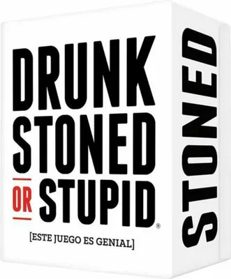 Image de Asmodee Drunk Stoned or Stupid, Carte, Party, 18 ans, 15 min