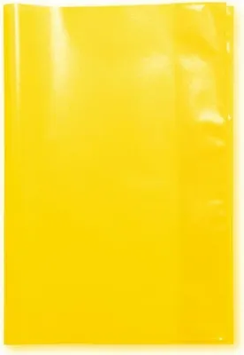 Produktbild von Heftschoner A4 transparent gelb Packung mit 25 Stück