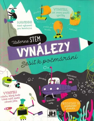 Produktbild von Sešit k počmárání Vynálezy