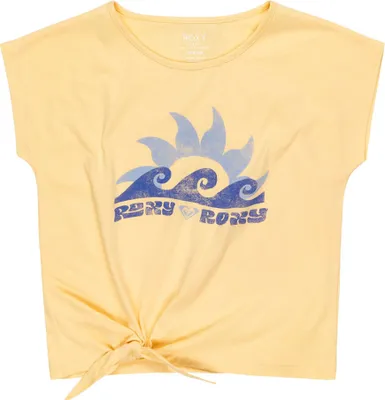 Image de Roxy Pura Playa T-shirt manches courtes Jaune 12 ans Filles Jaune 12 ans