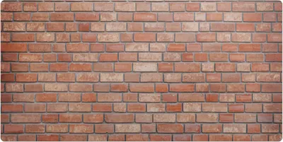 Produktbild von Backsteinmauermuster– Schreibtischunterlage – Schreibtisch Tischunterlage – 120x60 cm – Unterlage Groß Schreibtischmatte