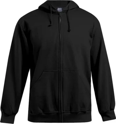 Produktbild von Zip Hoodie Jacke 80-20 Herren, Schwarz, XL