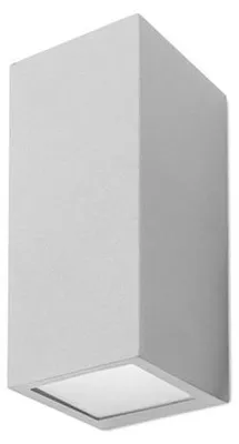 Image de Applique murale extérieure LED C4 Cube - 70 W, 2670 lm, IP44, noire
