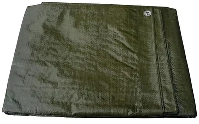 Produktbild von Grüne Plane 5x8 m dick (130 g/m2)