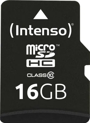 Image de Intenso Class 10 - carte mémoire flash (adaptateur microSDHC/SD inclus)