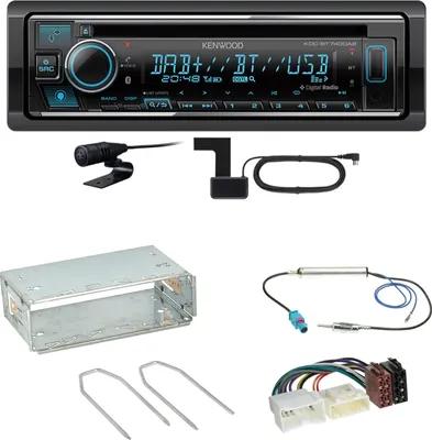 Produktbild von Kenwood KDC-BT740DAB Digitalradio Bluetooth Einbauset für Mercedes Citan W415