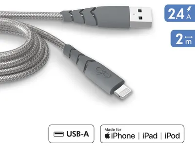 Image de Câble Ultra-Renforcé USB A / Lightning 2.