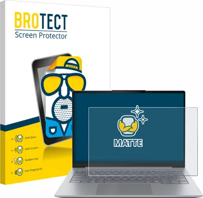 Produktbild von BROTECT Schutzfolie für Lenovo ThinkBook 14 Gen 8 Displayschutz Displayschutzfolie Folie Matt Entspiegelungsfolie