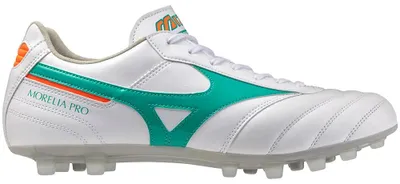 Zdjęcie produktu dla Buty piłkarskie Mizuno Morelia II Pro AG, białe, rozmiar EU 42 1/2, kolor: biały, rozmiar: EU 42 1/2