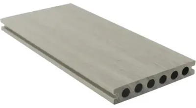 Produktbild von Konsta WPC Terrassendiele Nativo Classic Hohlkammerprofil beschichtet hellgrau 22,5x138x3000 mm
