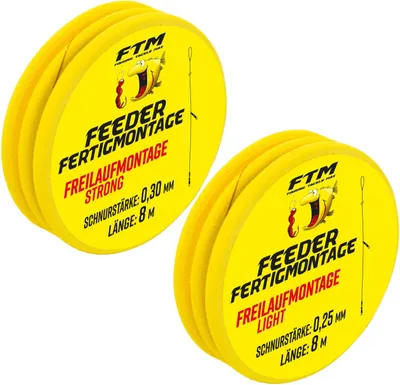 Produktbild von FTM Freilaufmontage 8m - Feedermontage, Durchmesser/Tragkraft:0.30mm / 6.1kg