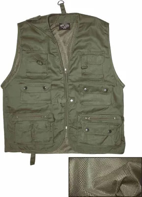 Produktbild von Jagd- und Anglerweste oliv, XXL