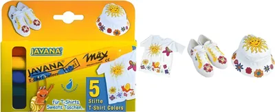 Immagine prodotto di KREUL marcatore tessile JAVANA "texi m "x medium", set di 5