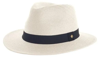 House of Ord Cape Town Pana-Mate Fedora FBD459 in weiß