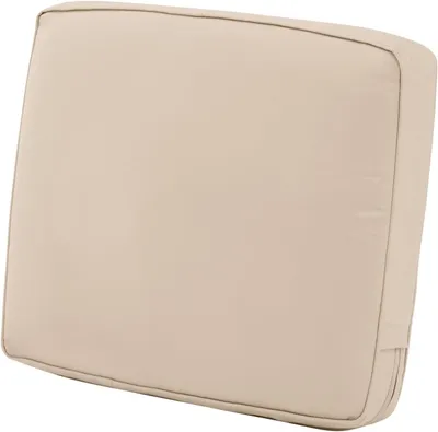 Productafbeelding van Loungekussen - Buitenmeubel kussen - Terras comfort - Waterafstotend materiaal - 58 x 51 cm - Antiek beige