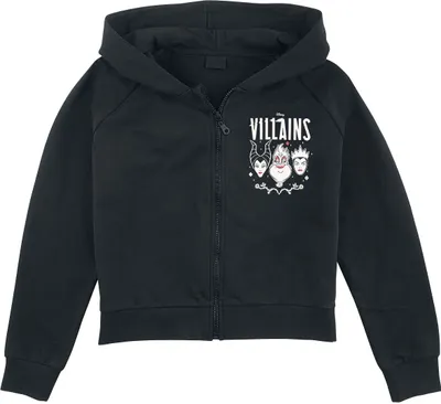 Produktbild von Disney Kapuzenjacke Damen Villains - Kids - Evil Queens schwarz 176